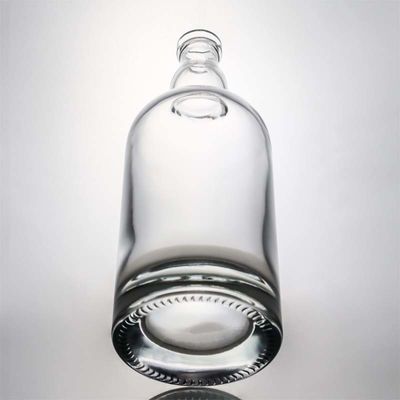 500 ml 700 ml 1000 ml Bottiglia di vetro a pietra rotonda con sughero per altre bevande