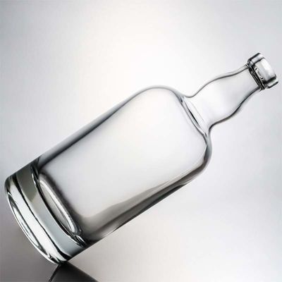 500 ml 700 ml 1000 ml Bottiglia di vetro a pietra rotonda con sughero per altre bevande