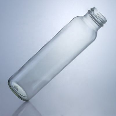 Bevande industriali Bottolina d'acqua in vetro di tipo flint con tappo a vite 350 ml 500 ml 750 ml