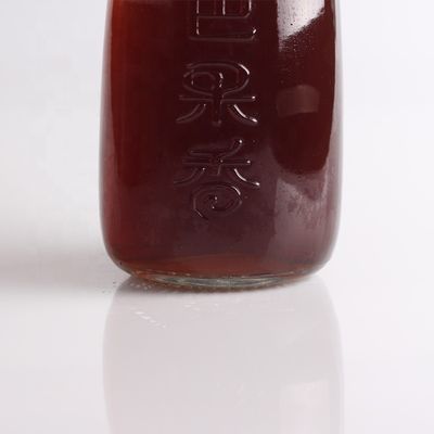Color della bottiglia Vetro Super Flint trasparente 750 ml Bottiglia di vetro di succo con coperchio in alluminio