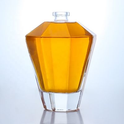 Altre bevande 500 ml '700 ml 750 ml Bottiglia di vetro per tequila Gin Rum Whiskey Vodka