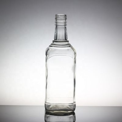 Fabbricazione di bottiglie di vetro di cristallo di 750 ml rotonde con colletto di vetro