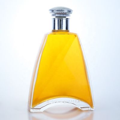 375ml 500ml 700ml 750ml 1000ml Oslo Liquor Gin Whisky Glass Vodka Bottiglia con tappo di sughero