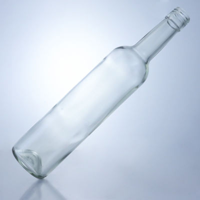 600 ml 750 ml 1000 ml di forma rotonda vuota con collo lungo bottiglie di vetro per liquori