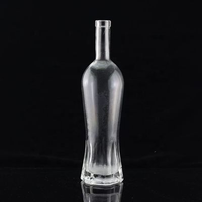 Bottiglia di vetro con tappo a vite di design speciale per tequila di lusso in industria