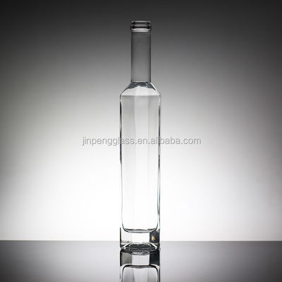 Flint Acid Etch Bottiglie di vetro di forma unica per rum Liquori Brandy Whisky Vodka Tequila