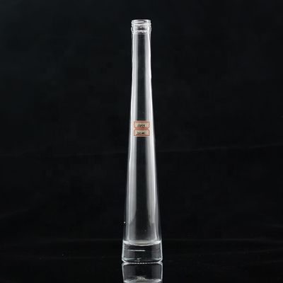 200 ml 300 ml 375 ml Bottiglia di vetro sottile di forma sottile per l'industria della vodka