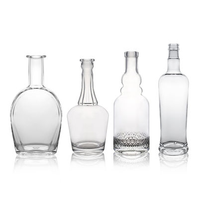 500ml 700ml 750ml 1000ml Collo lungo Vetro vuoto Bottiglia di vino bianco con alta durata