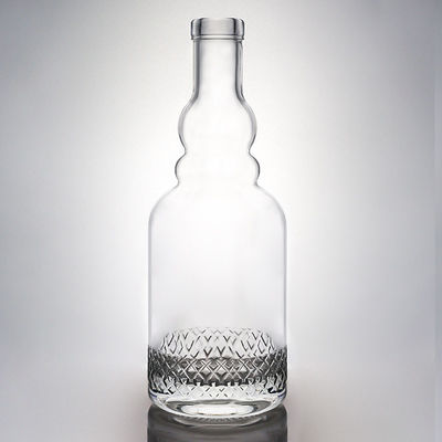 500ml 700ml 750ml 1000ml Collo lungo Vetro vuoto Bottiglia di vino bianco con alta durata