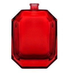 Flacone spray quadrato opaco unico in vetro Flint da 30 ml Flacone di profumo satinato di lusso da 50 ml