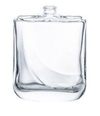Flacone spray quadrato opaco unico in vetro Flint da 30 ml Flacone di profumo satinato di lusso da 50 ml