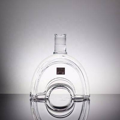 Bottiglia di vetro di profumo di lusso Logo accettabile con forma personalizzata Bottiglia vuota