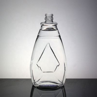 Bottiglia di vetro di profumo di lusso Logo accettabile con forma personalizzata Bottiglia vuota