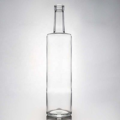 Vodka vuota liquore gin rum tequila whisky whisky brandy spirit bottiglia di vetro con sughero 375 ml forma personalizzata