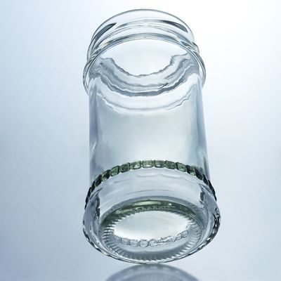 Disegno unico 100ml 300ml 500ml Country Honey Glass Jar con coperchio Prodotti in vetro trasparente