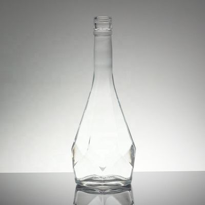 Bottiglia di vetro da 50 cl con timbro a caldo Vino in ceramica Bottiglia per bevande 700 ml
