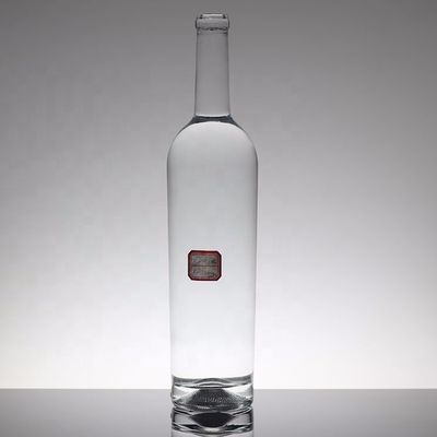 Materiale del colletto Vetro 700 ml 750 ml Bottiglia di vino di moda per liquori