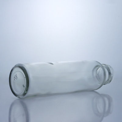 300 ml di barattolo di vetro rotondo per alimenti per il trattamento delle superfici e del liquido di latte, del succo di frutta e del tè di frutta