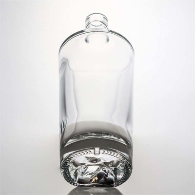 Tipo di tenuta di sughero trasparente Iceberg Bottom Spirits Bottiglia di vetro per whisky Vodka Tequila Gin Rum