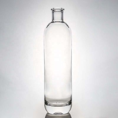 Bottiglia in vetro a tappo di sughero di tipo Super Flint Spirit per whisky Vodka Tequila Gin Rum Made