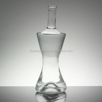 Disegno su misura Corpo femminile Forma speciale Bottiglia di liquore 1000ml 750ml con Decal Surface