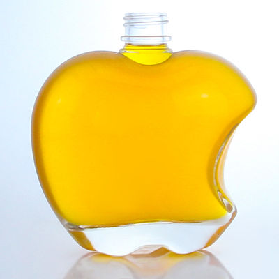 Bottiglia in vetro a forma di mela con tappo personalizzato per vodka tequila whisky in vetro Super Flint
