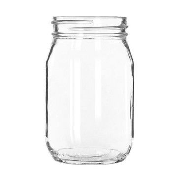 Materiale del colletto Vetro 100ml 240ml 300ml 500ml Barattoli di marmellata di frutta con coperchio metallico
