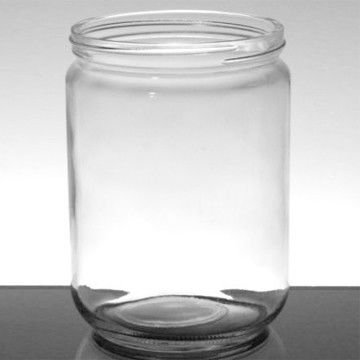Vaso di vetro per alimenti con colletto di vetro prestazioni ed efficienza