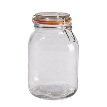 Vaso di vetro per alimenti con colletto di vetro prestazioni ed efficienza
