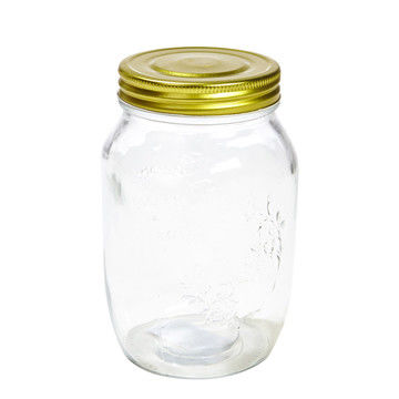 Vaso di vetro per alimenti con colletto di vetro prestazioni ed efficienza
