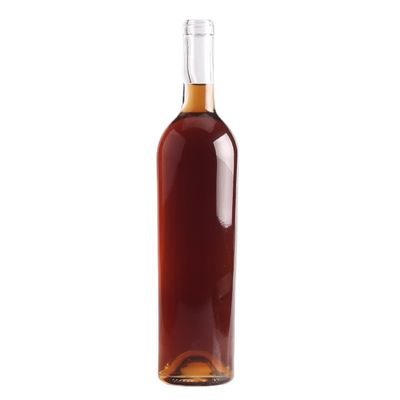 Materiale del corpo in vetro Bottiglia di vetro di vino per il design unico di imballaggio di liquori personalizzato