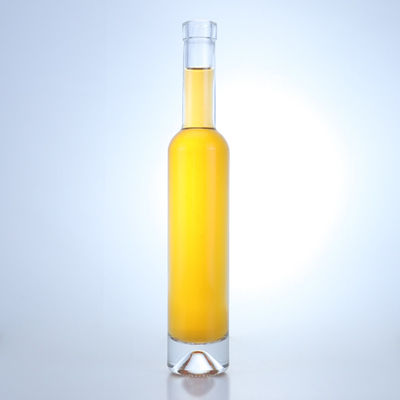 Whisky Vodka Tequila Gin Rum Ice Wine Bottiglia di vetro con sughero e logo personalizzato