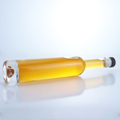 Whisky Vodka Tequila Gin Rum Ice Wine Bottiglia di vetro con sughero e logo personalizzato