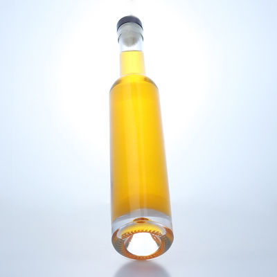Whisky Vodka Tequila Gin Rum Ice Wine Bottiglia di vetro con sughero e logo personalizzato