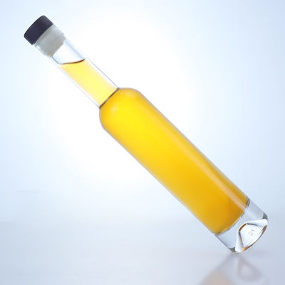 Whisky Vodka Tequila Gin Rum Ice Wine Bottiglia di vetro con sughero e logo personalizzato