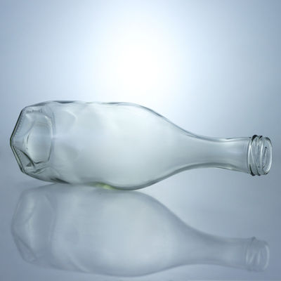 Brandy Whiskey Gin Rum Bottiglia di vetro con tappo a vite di sigillamento delle bevande industriali tipo sughero