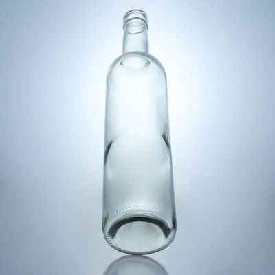 500 ml bottiglia di liquore di vetro per whisky gin rum vodka Decal superficie manipolazione e avvitamento