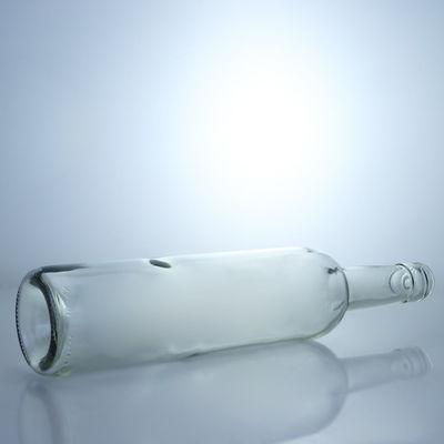 500 ml bottiglia di liquore di vetro per whisky gin rum vodka Decal superficie manipolazione e avvitamento