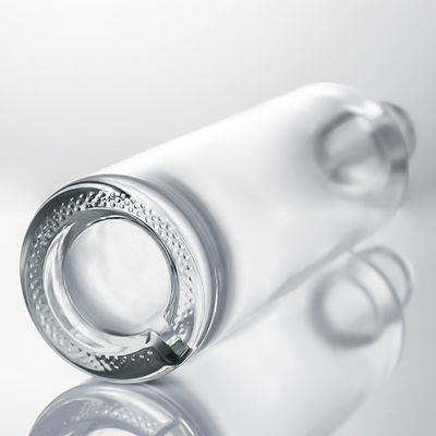 Bottiglia di liquore di vetro per whisky Gin Rum Vodka Materiale industriale e di base Vetro