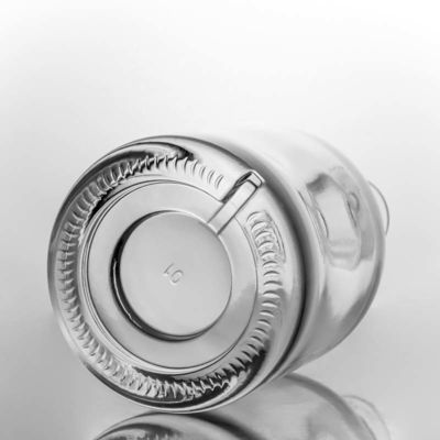 Logo personalizzato Bottiglia di vetro rotonda da 700 ml con tappo di sughero Rum Gin Whisky