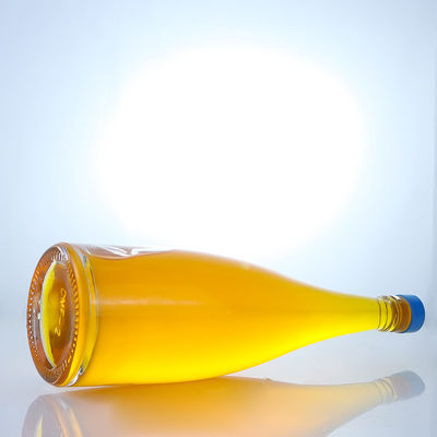 Logo personalizzabile Bottiglia di vetro a tappo a vite trasparente per whisky vodka tequila gin rum