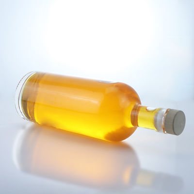 Materiale di base in vetro Capo a vite Tipo di sigillamento Bottiglia di liquori per whisky Vodka Tequila Gin Rum