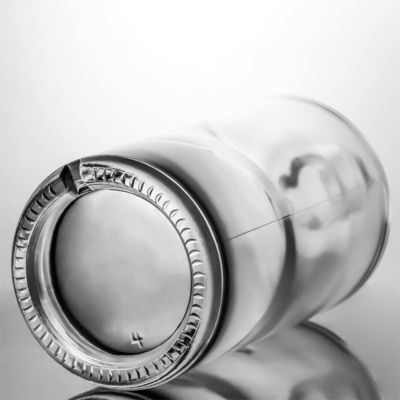 Chiara Custom Logo 750ml Extra Flint Quadratura bottiglia di vetro per liquori Gin Vodka Whiskey