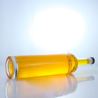 Bottiglia in vetro da 750 ml per rum, vodka, whisky, tequila, gin e materiale super-frittato