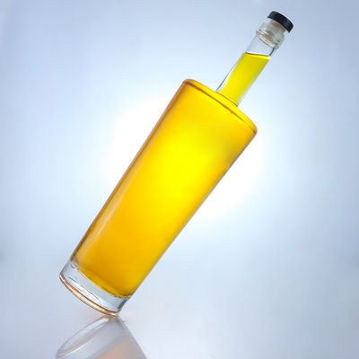 Bottiglia in vetro da 750 ml per rum, vodka, whisky, tequila, gin e materiale super-frittato