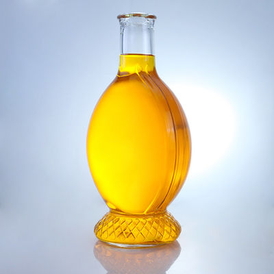 Bottiglia di vetro a forma di tappo di sughero per rum personalizzabile, vodka, whisky, tequila e gin