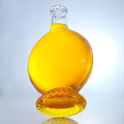 Bottiglia di vetro a forma di tappo di sughero per rum personalizzabile, vodka, whisky, tequila e gin