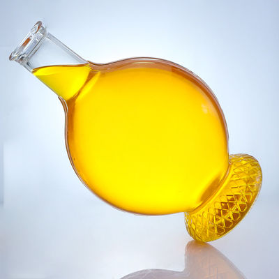 Bottiglia di vetro a forma di tappo di sughero per rum personalizzabile, vodka, whisky, tequila e gin
