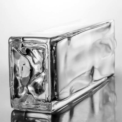 Super Flint Glass Custom Mountain Base 750 ml Whisky Rum Glass Liquor Bottle per Vodka Gin