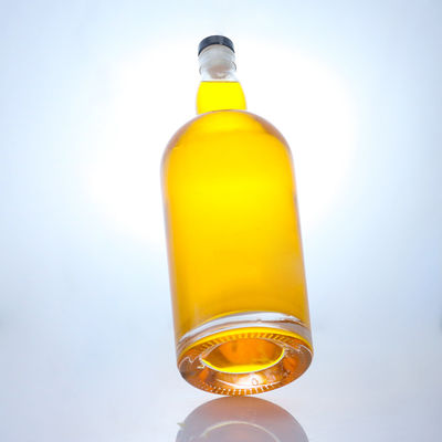 Liquore industriale bottiglia di vetro Super Flint con sughero personalizza la tua bevanda
